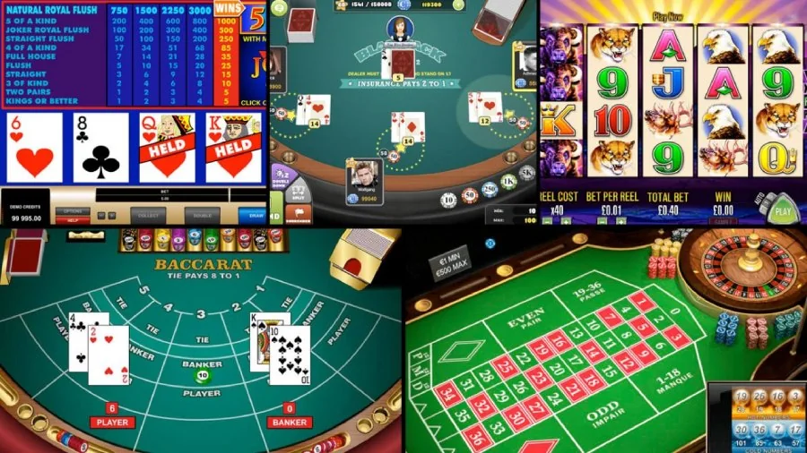 Ilustrasi pengalaman hiburan permainan mobile